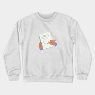 Sign on the Dotted Line Crewneck Sweatshirt